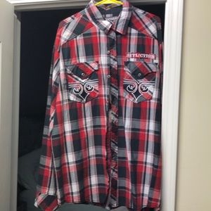 Men’s affliction shirt